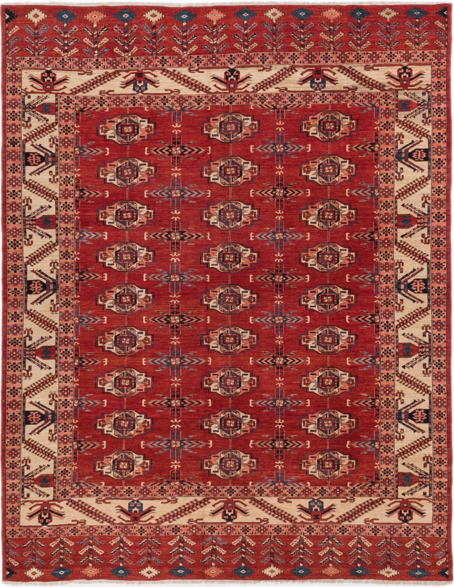 Persian Rug Turkaman 345x266 345x266, Persian Rug Knotted by hand