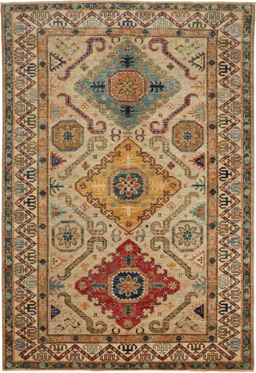 Tapete paquistanês Super Kazak 249x168 249x168, Tapete persa Atado à mão