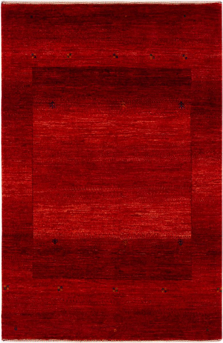 Alfombra persa Persia Gabbeh Loribaft Atash 151x100 151x100, Alfombra persa Anudado a mano