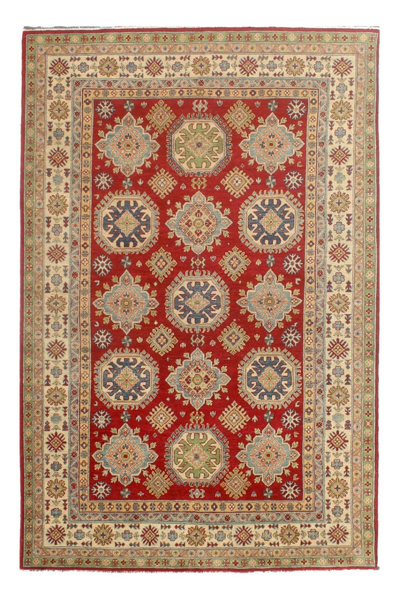 Afghanska mattan Kazak Ghazni 297x198 297x198, Persisk matta Knuten för hand