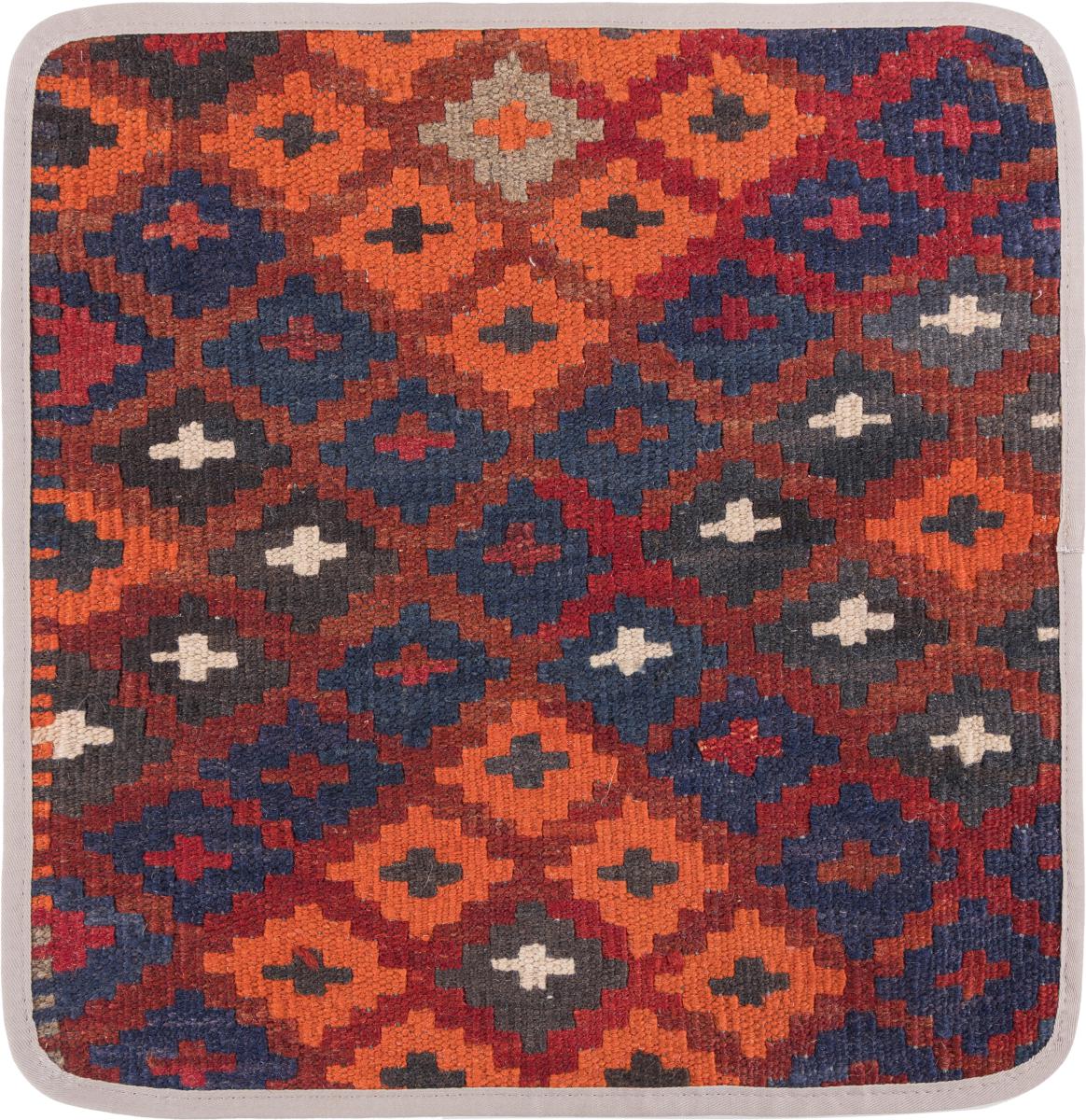 Alfombra afgana Kilim Afghan Funda de Cojín 40x40 40x40, Alfombra persa Anudado a mano