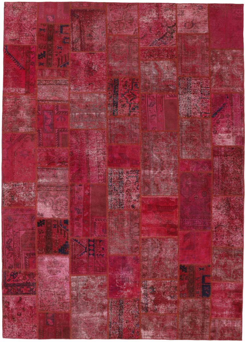 Perserteppich Patchwork 11'7"x8'4" 11'7"x8'4", Perserteppich Handgeknüpft