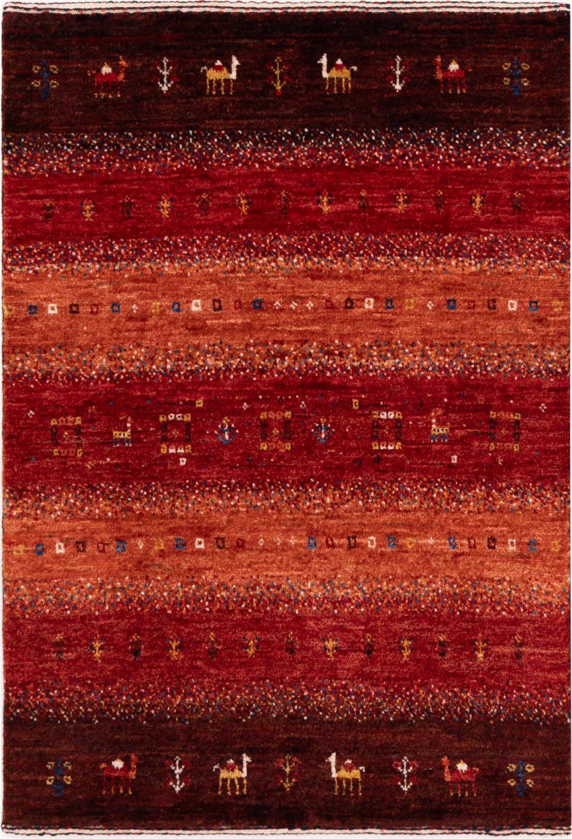 Perzisch tapijt Perzisch Gabbeh Loribaft Nowbaft 91x62 91x62, Perzisch tapijt Handgeknoopte