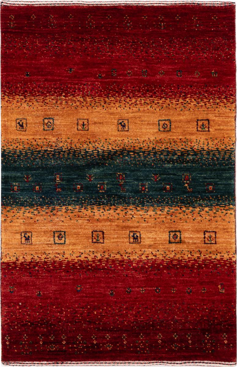 Perzisch tapijt Perzisch Gabbeh Loribaft Nowbaft 91x60 91x60, Perzisch tapijt Handgeknoopte