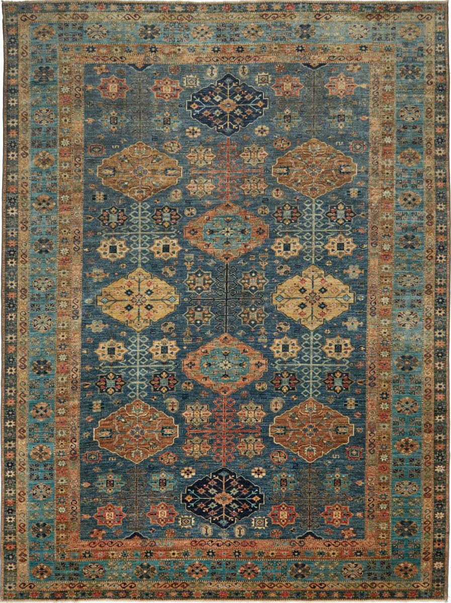Pakistani rug Super Kazak 372x275 372x275, Persian Rug Knotted by hand