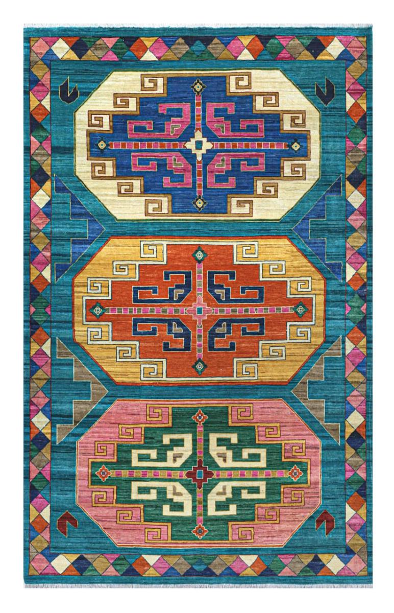 Alfombra pakistaní Kazak Edition 297x196 297x196, Alfombra persa Anudado a mano