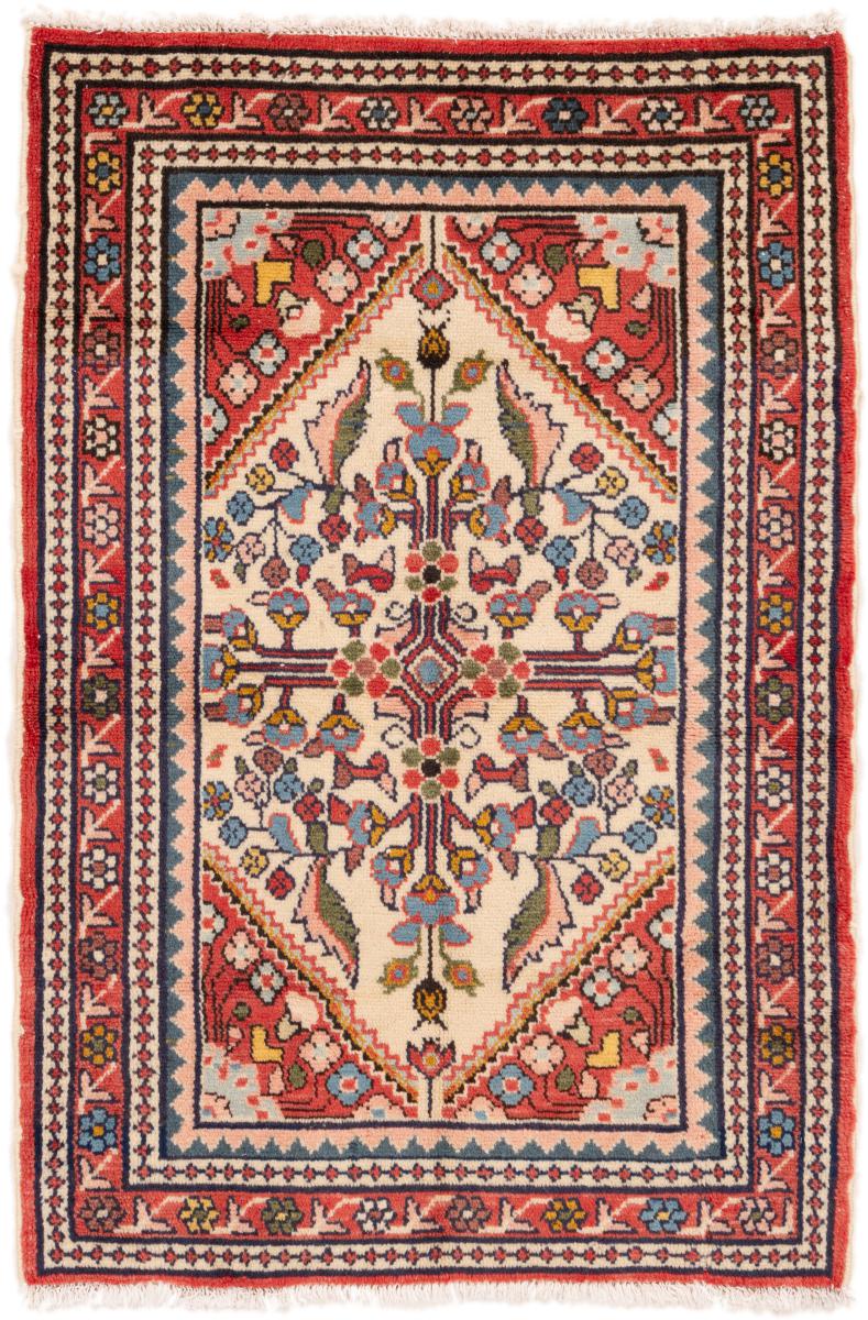 Russisk teppe Russia Antikke 91x61 91x61, Persisk teppe Knyttet for hånd