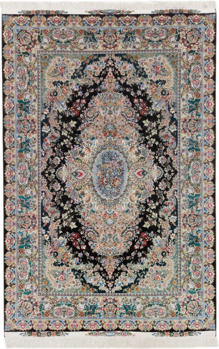 Persian Rug Tabriz 60Raj Signed Silk Warp 309x201 309x201, Persian Rug Knotted by hand