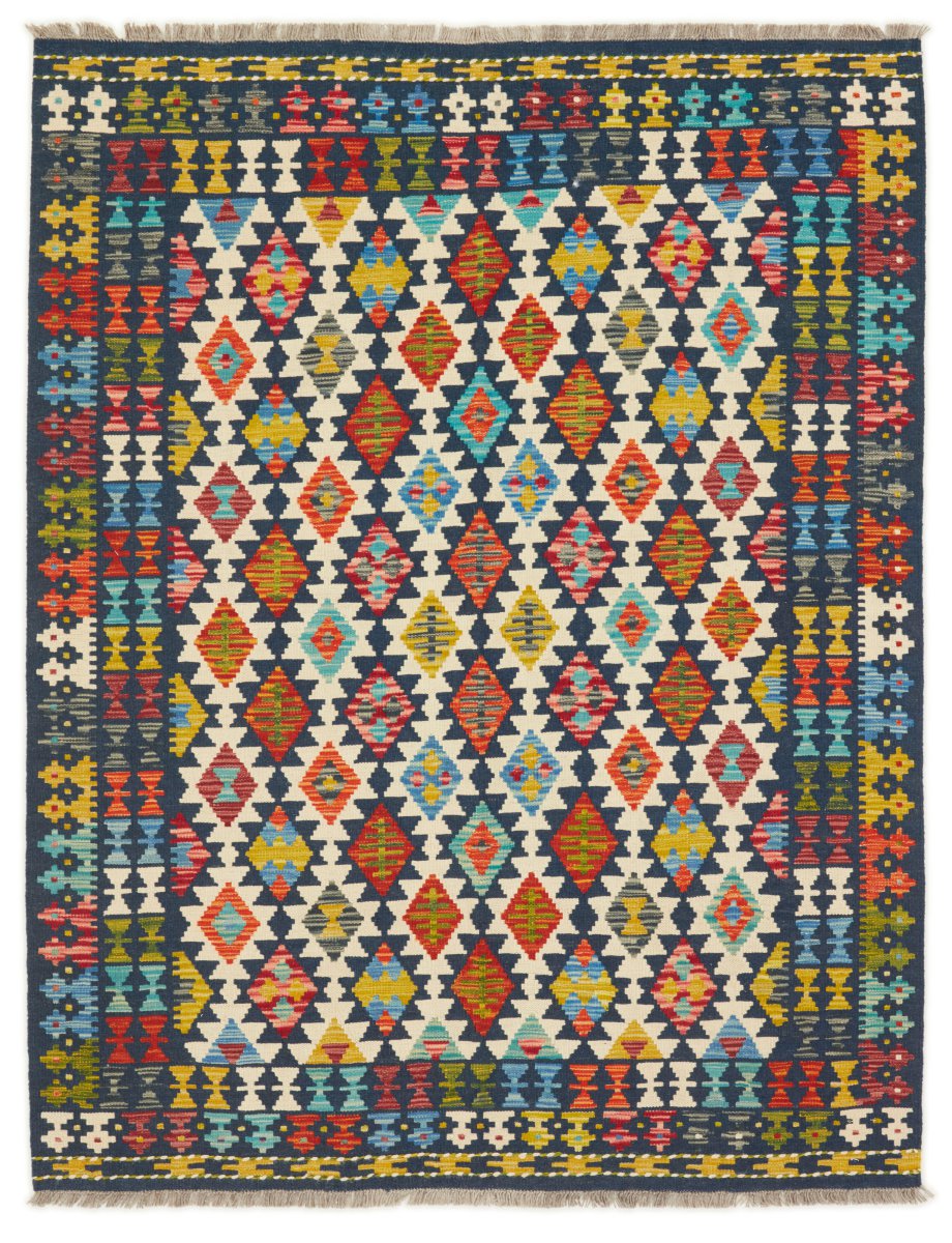 Afgański dywan Kilim Afghan 199x156 199x156, Dywan perski Ręcznie tkany