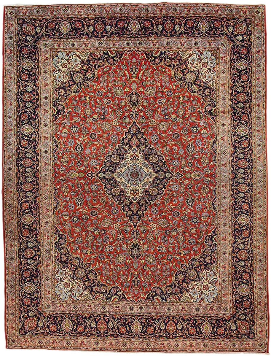 Persisk tæppe Nain 395x308 395x308, Persisk tæppe Knyttet i hånden