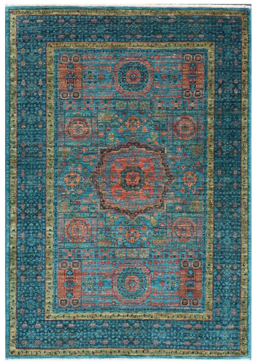 Tapete paquistanês Mamluk 148x104 148x104, Tapete persa Atado à mão