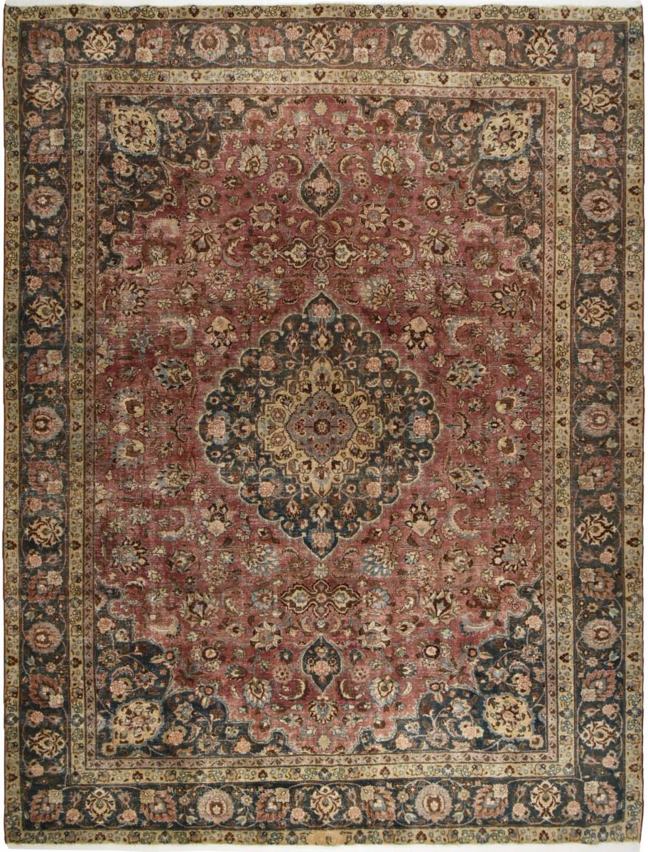 Persian Rug Vintage 383x293 383x293, Persian Rug Knotted by hand