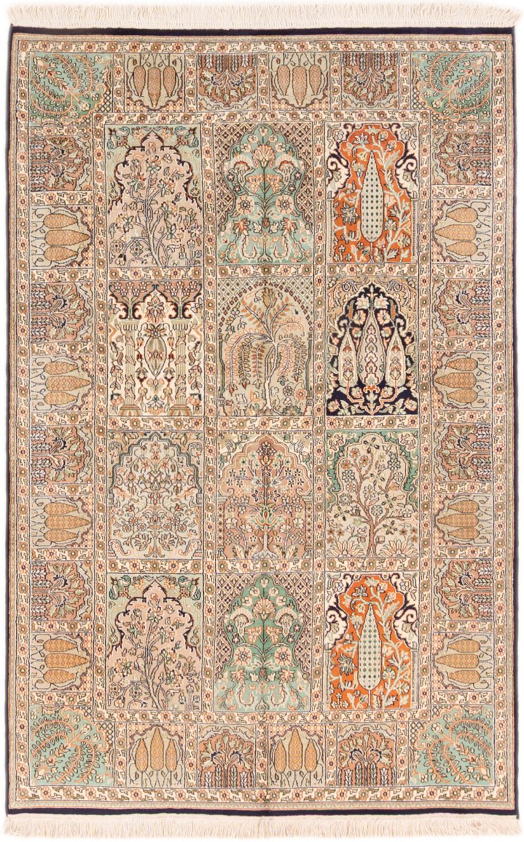 Indian Rug Kashmir Silk 178x114 178x114, Persian rug Hand-knotted