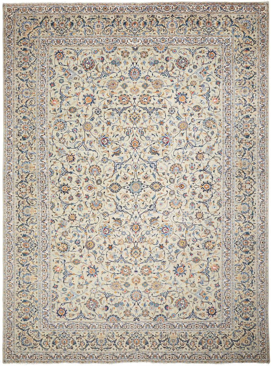 Persisk tæppe Keshan 414x301 414x301, Persisk tæppe Knyttet i hånden