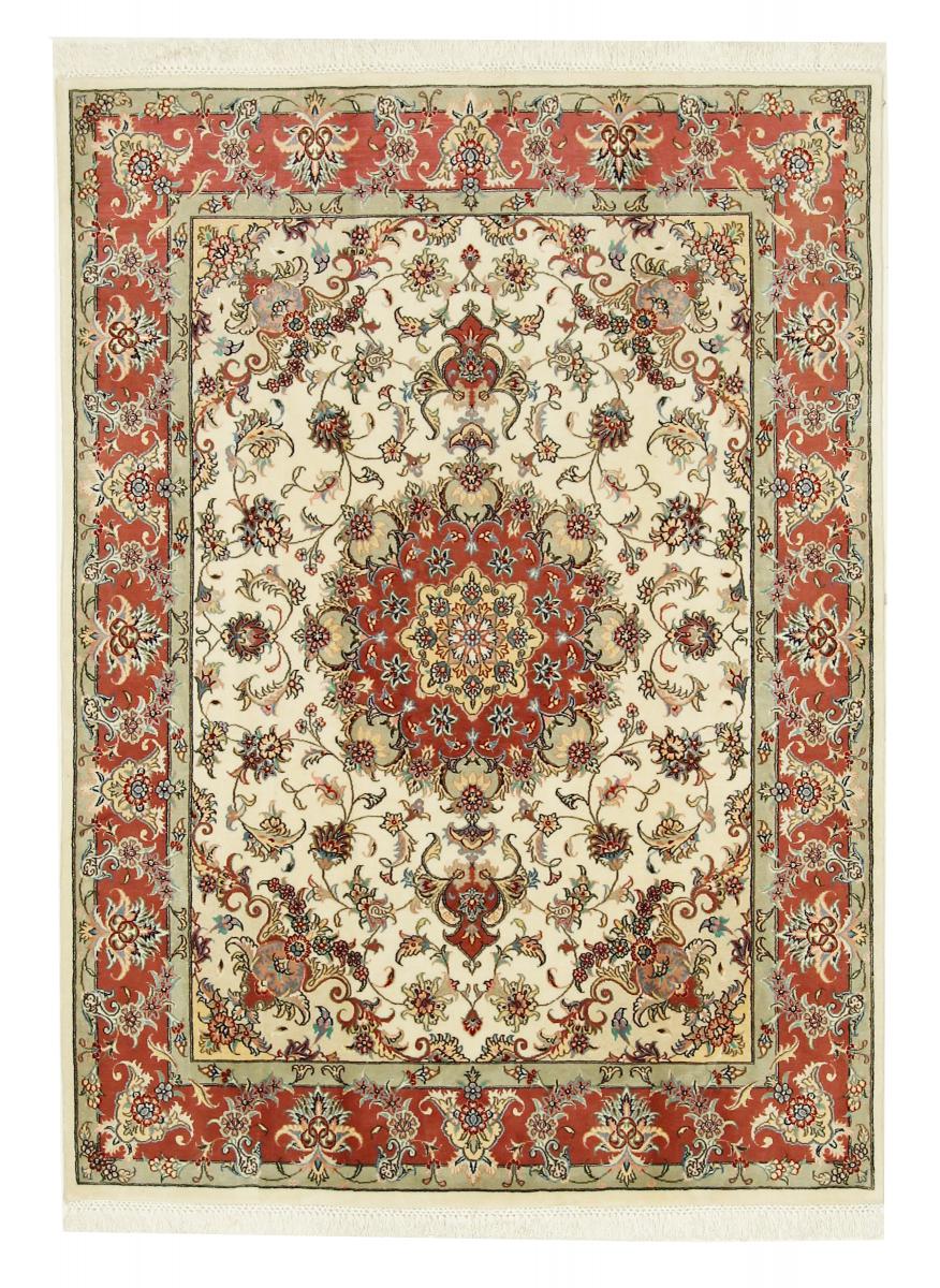 Tapete persa Tabriz 50Raj 204x148 204x148, Tapete persa Atado à mão