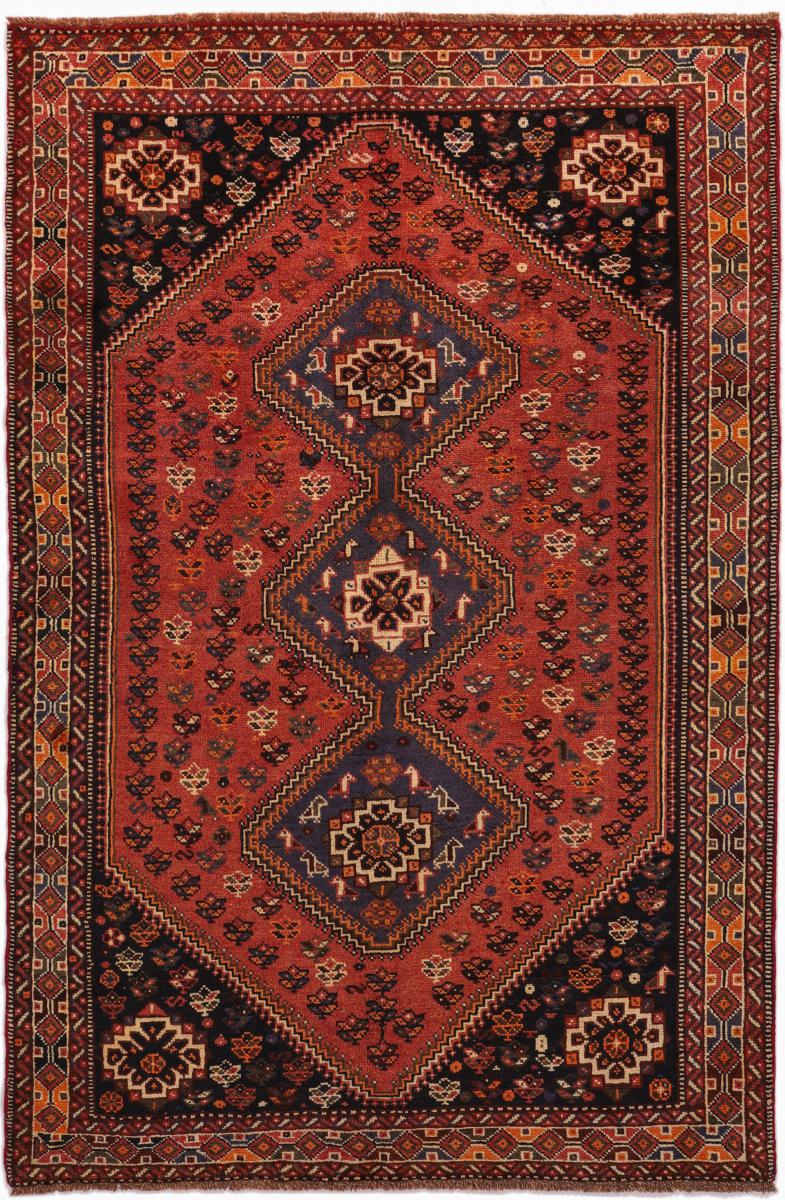 Tapete persa Shiraz 247x162 247x162, Tapete persa Atado à mão