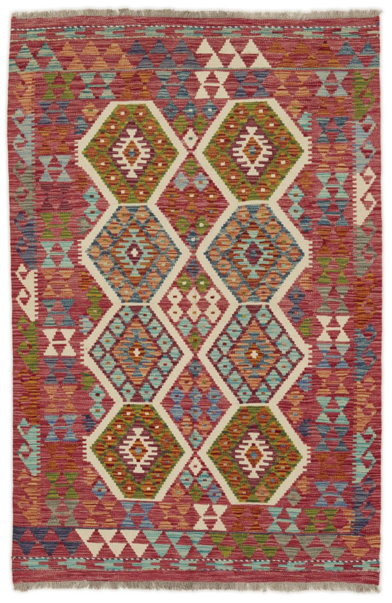 Afghansk teppe Kelim Afghan 191x124 191x124, Persisk teppe Handwoven 