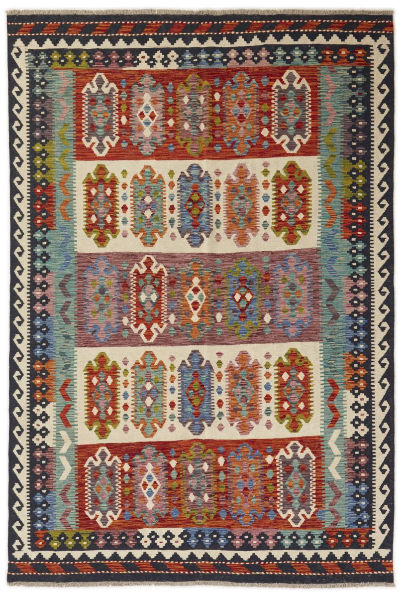 Afghanska mattan Kilim Afghan 255x172 255x172, Persisk matta handvävd 