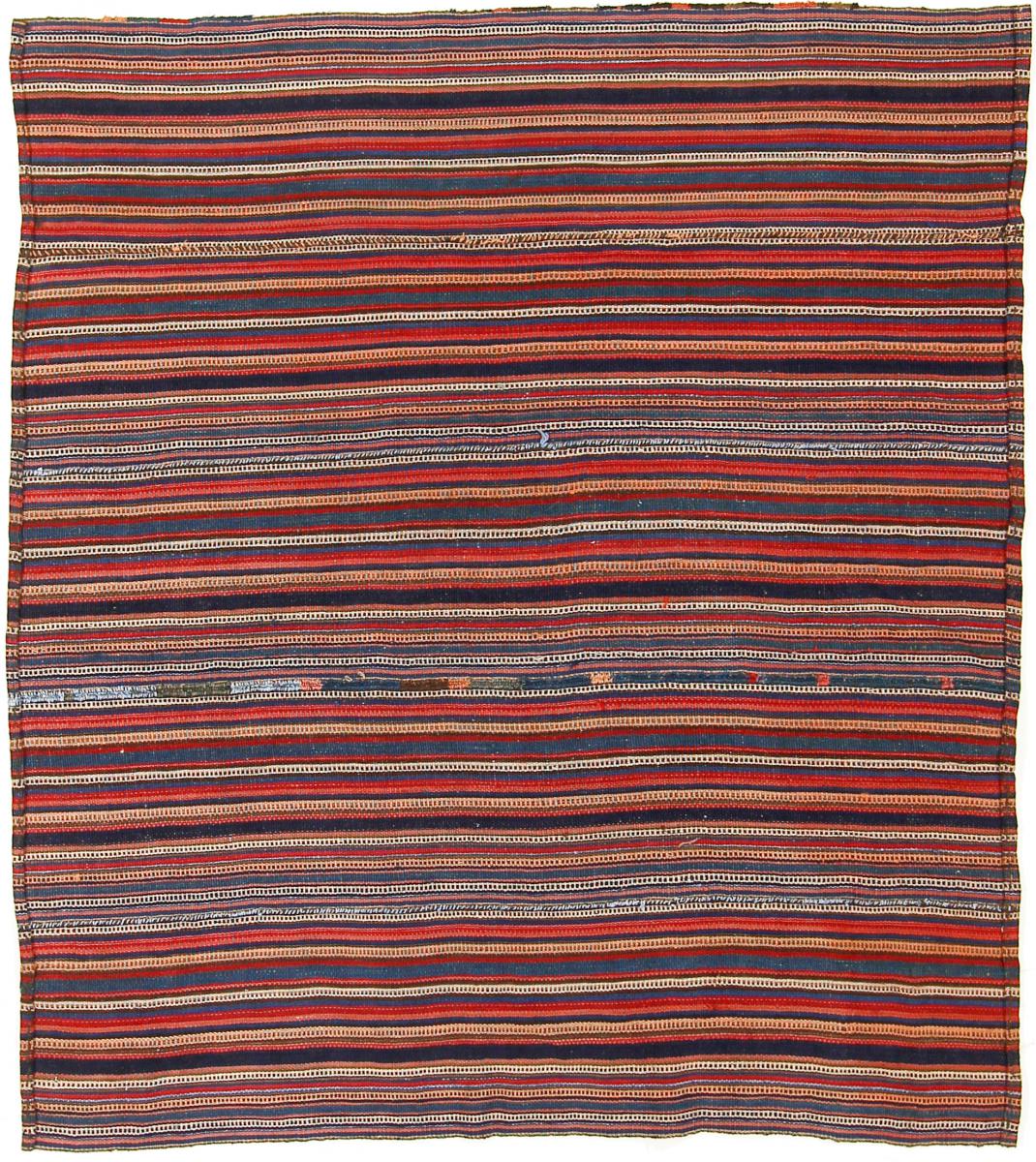 Perzsa szőnyeg Kilim Fars Antik 125x114 125x114, Perzsa szőnyeg szőttesek