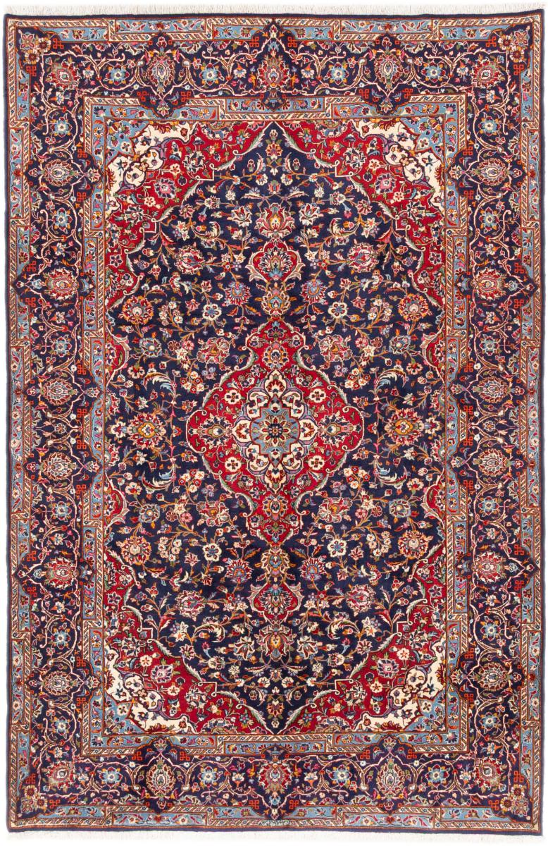 Covor persan Kashan 307x204 307x204, Covor persan Înnodat manual