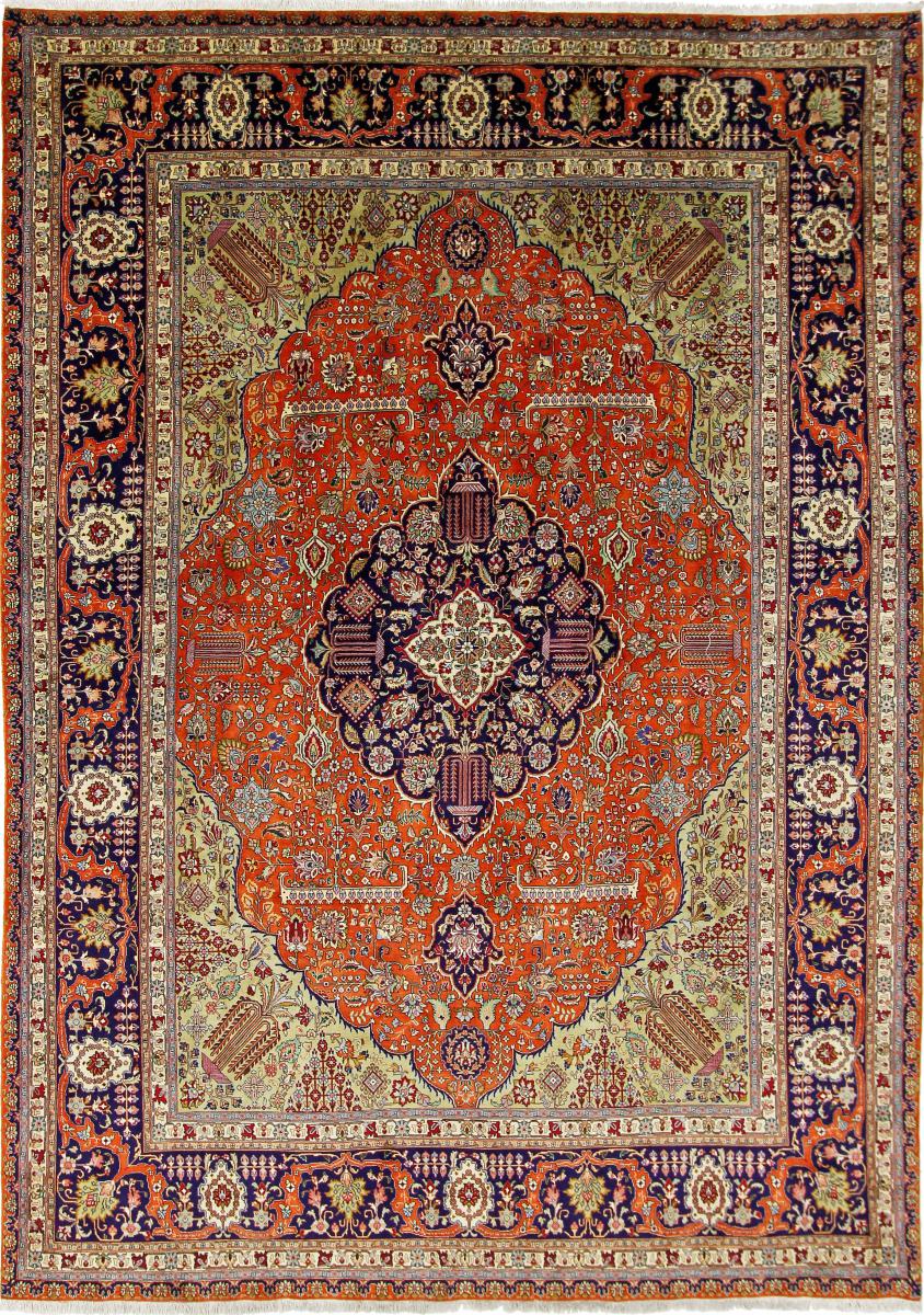 Tapete persa Tabriz 405x283 405x283, Tapete persa Atado à mão