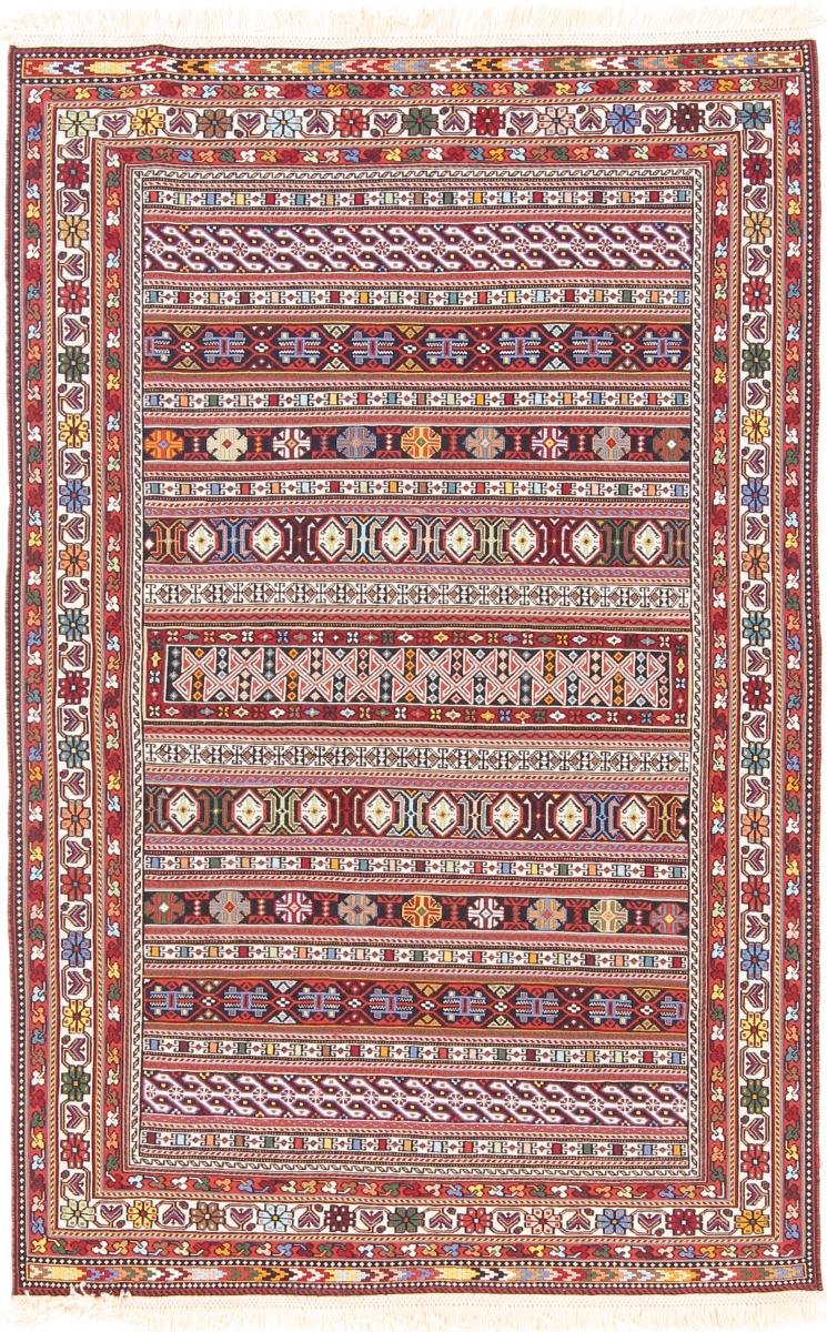 Tapete persa Kilim Soozani 152x99 152x99, Tapete persa Tecido à mão