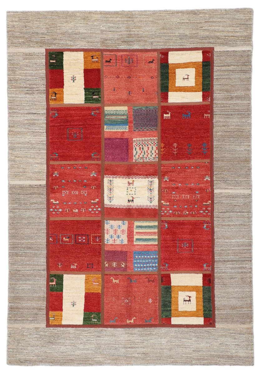 Persian rug Persian Gabbeh Loribaft 248x172 248x172, Persian rug Hand-knotted