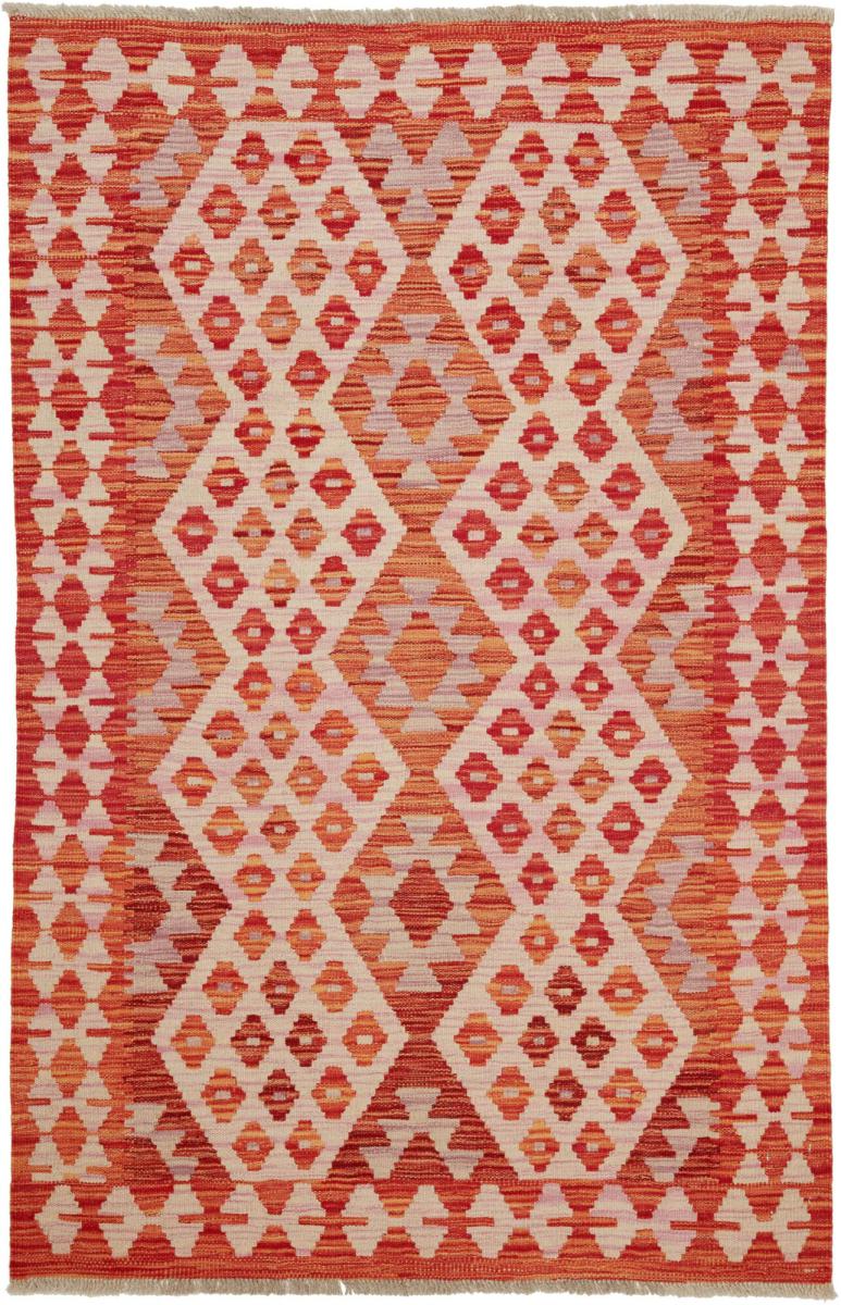 Tapete afegão Kilim Afegão 152x99 152x99, Tapete persa Tecido à mão