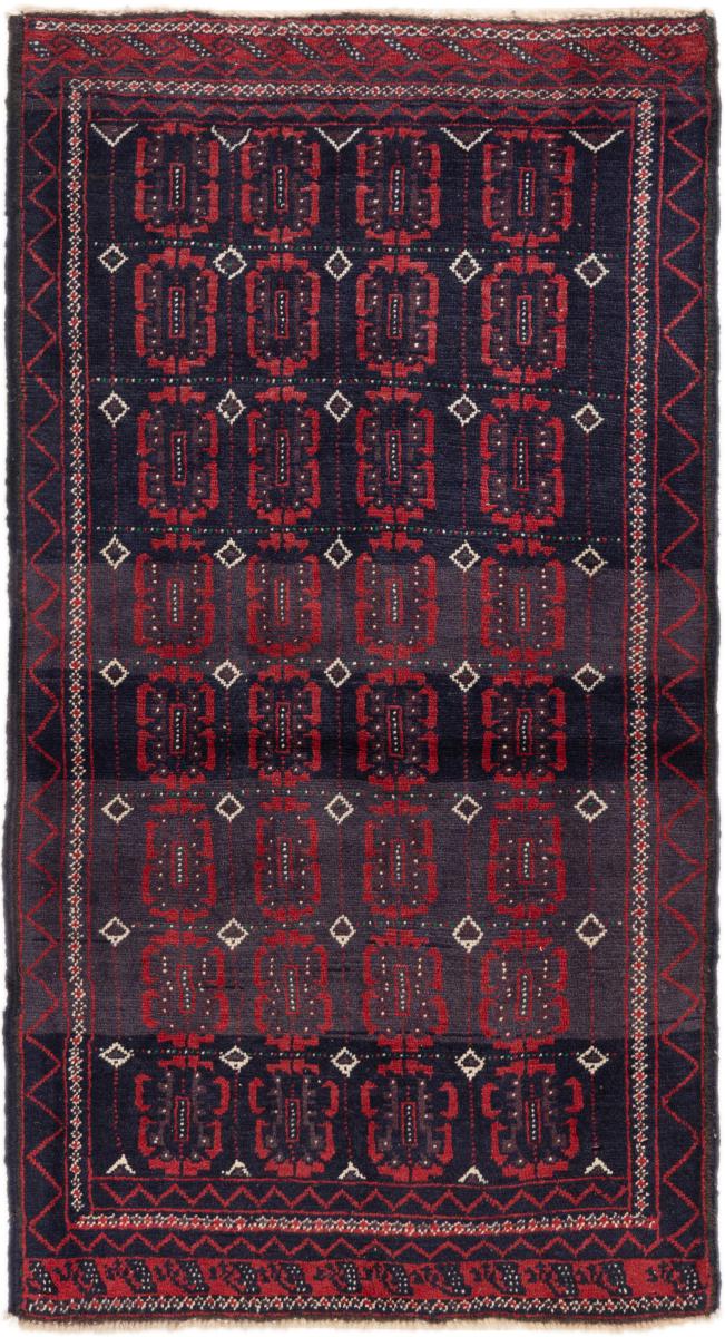 Persian Rug Baluch 135x70 135x70, Persian Rug Knotted by hand