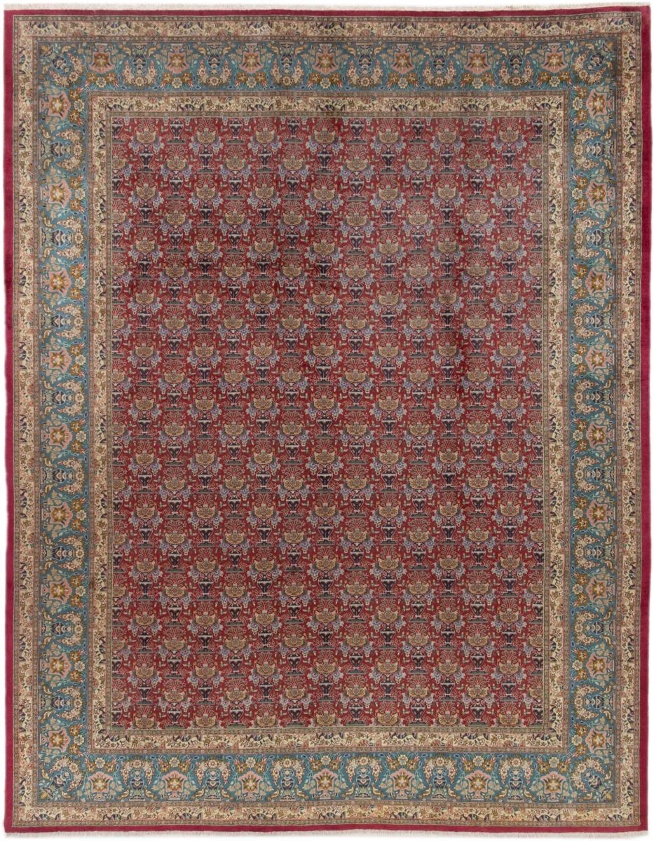 Tappeto persiano Tabriz 374x296 374x296, Tappeto persiano Annodato a mano
