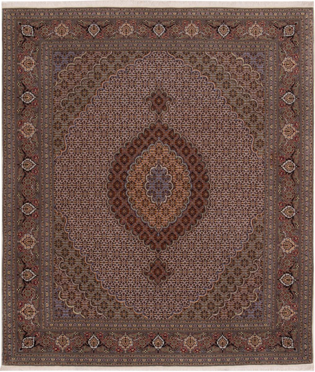 Persian Rug Tabriz 50Raj 229x199 229x199, Persian Rug Knotted by hand