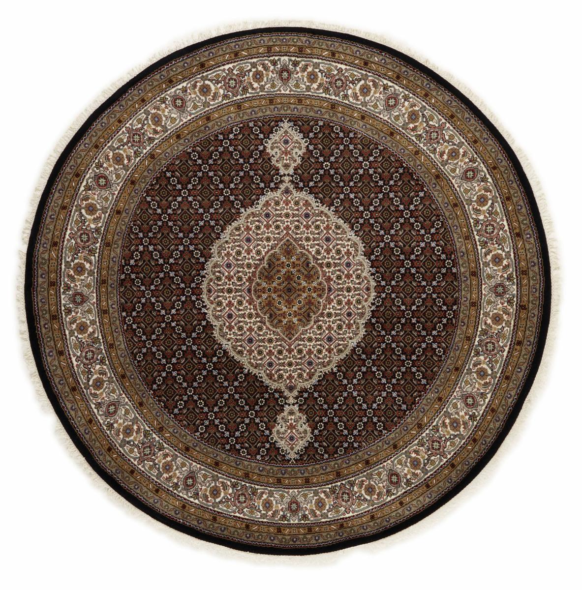 Indo rug Indo Tabriz 206x208 206x208, Persian Rug Knotted by hand
