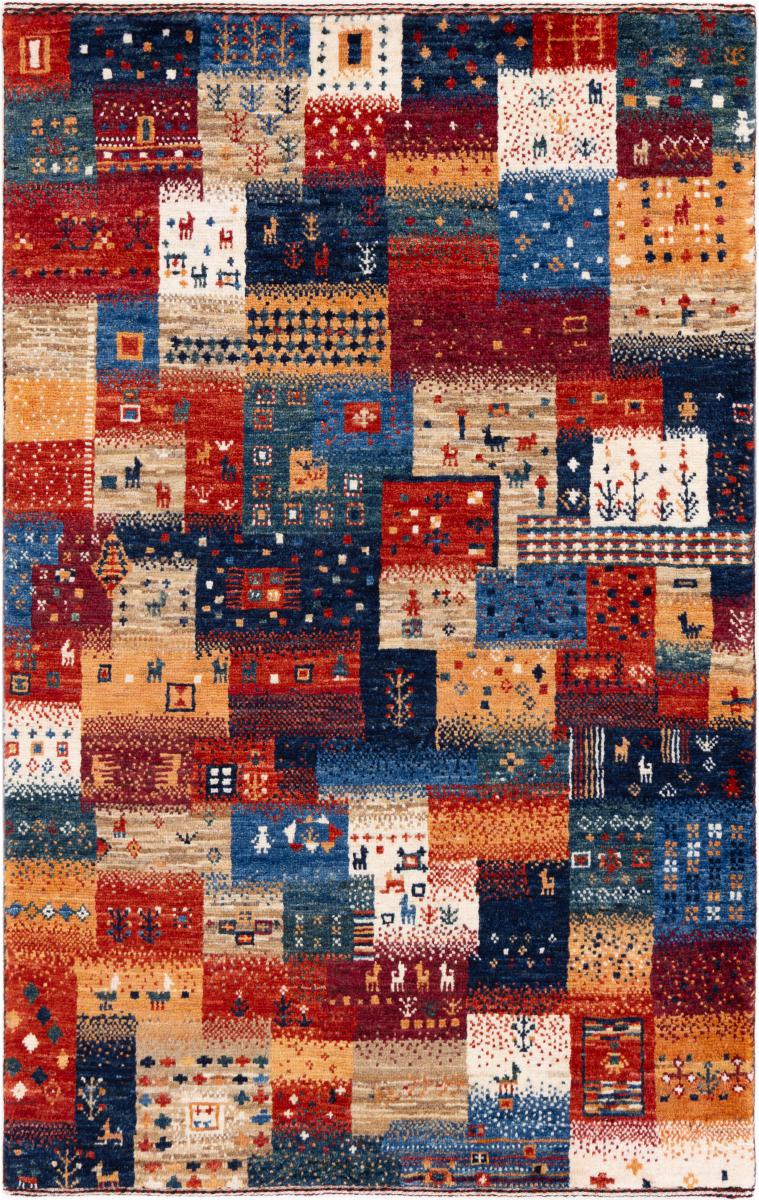 Persian rug Persian Gabbeh Loribaft Atelier 119x76 119x76, Persian rug Hand-knotted