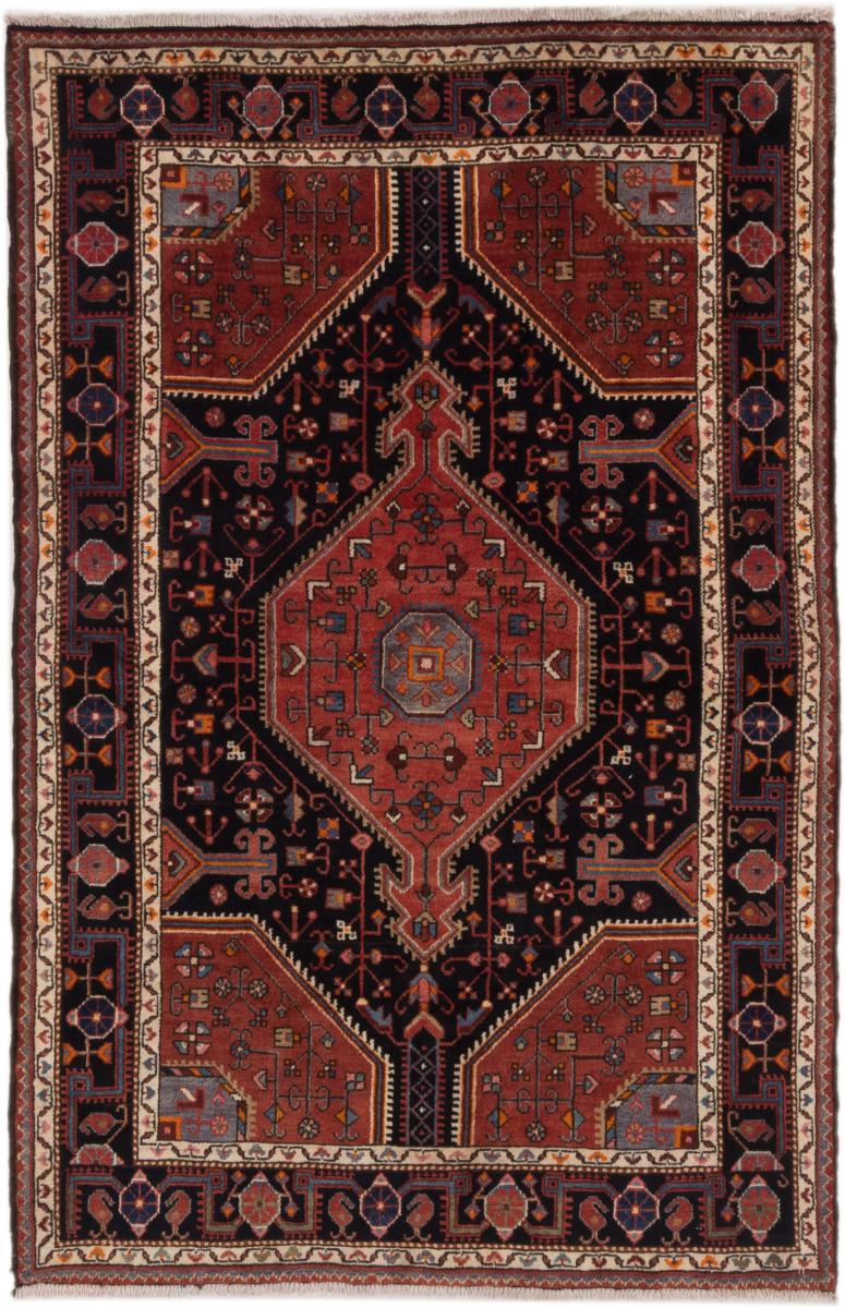Persian Rug Tuyserkan 206x141 206x141, Persian Rug Knotted by hand