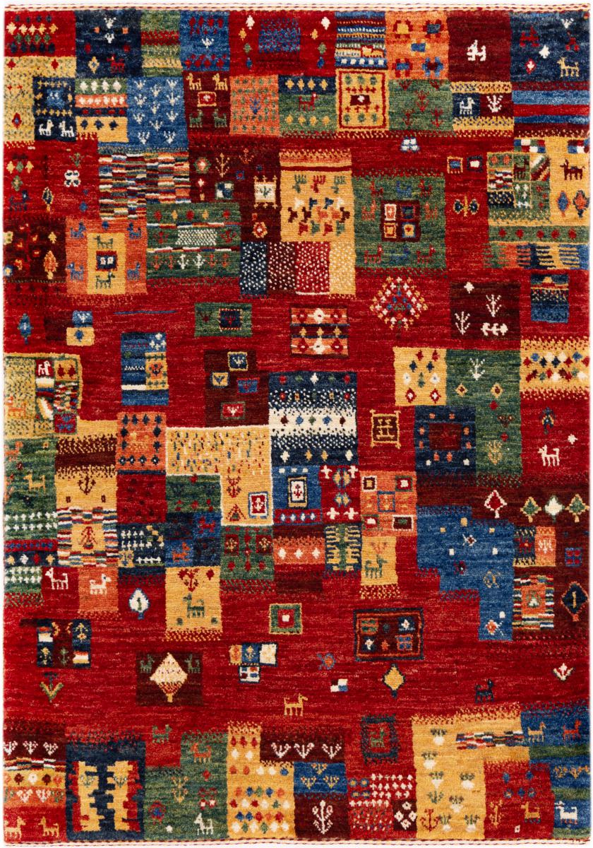 Dywan perski Perski Gabbeh Loribaft Atelier 124x87 124x87, Dywan perski Ręcznie tkany