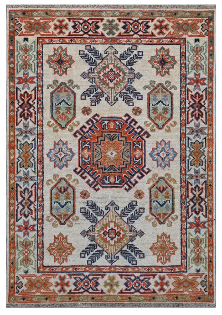 Tappeto Afgano Kazak  Diyar 124x80 124x80, Tappeto persiano Annodato a mano