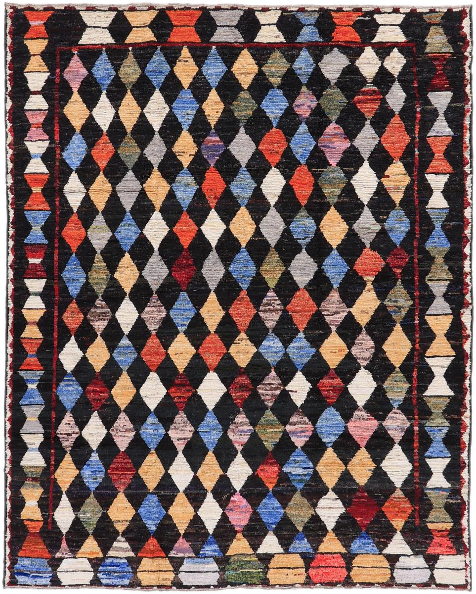 Tapis afghan Berber Design 354x283 354x283, Tapis persan Noué à la main