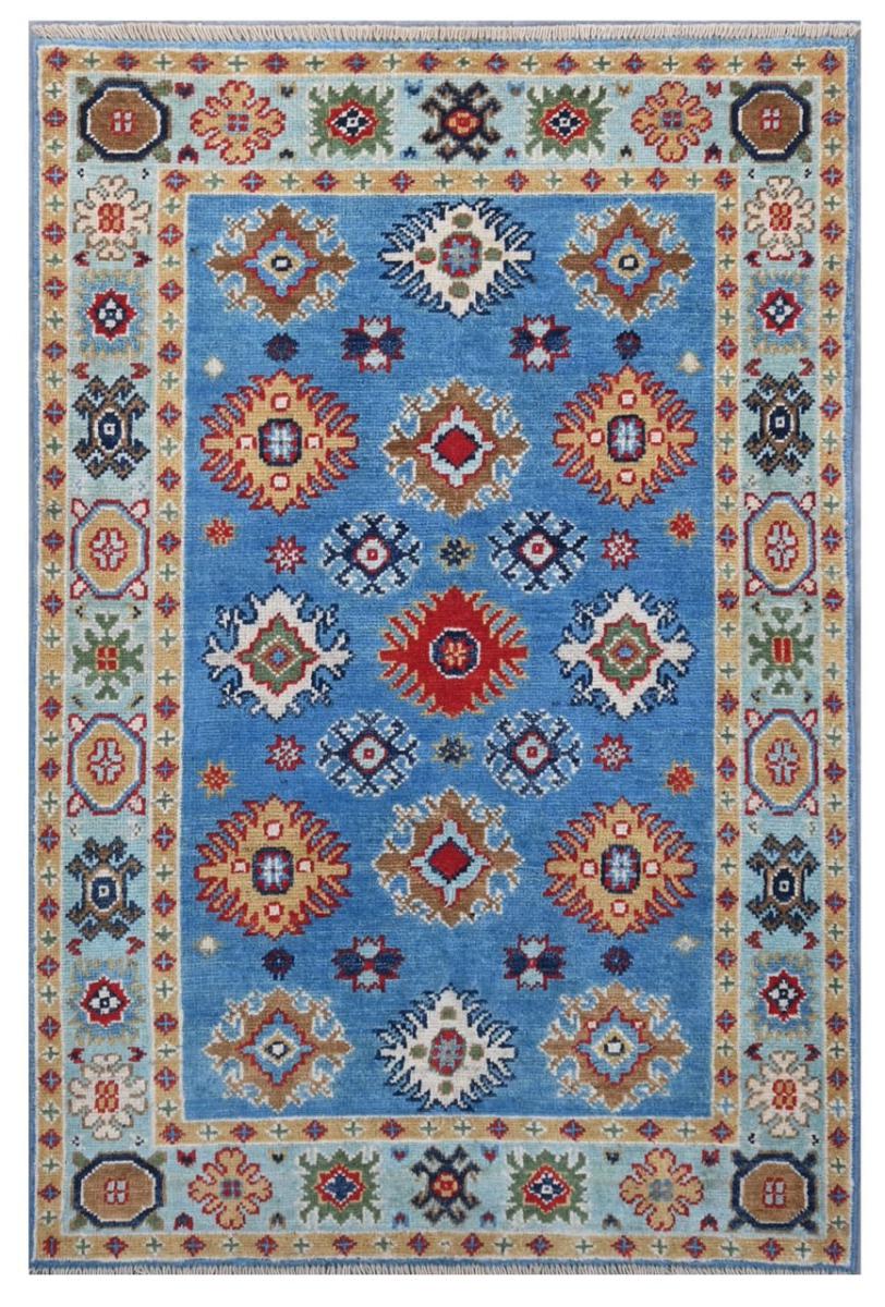 Tapis afghan Kazak  Diyar 130x82 130x82, Tapis persan Noué à la main