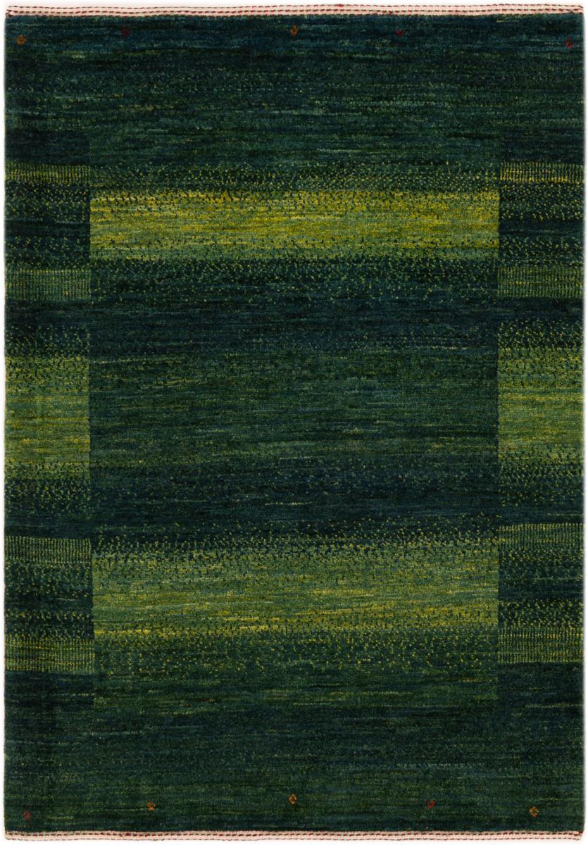 Persian Rug Persian Gabbeh Loribaft Atash 4'0"x2'10" 4'0"x2'10", Persian Rug Knotted by hand