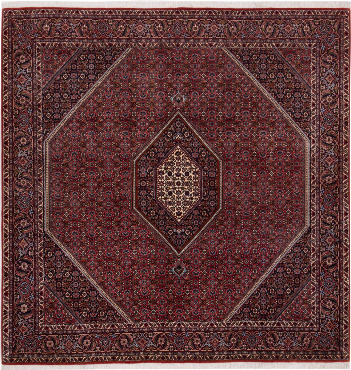 Tapis persan Bidjar 204x199 204x199, Tapis persan Noué à la main