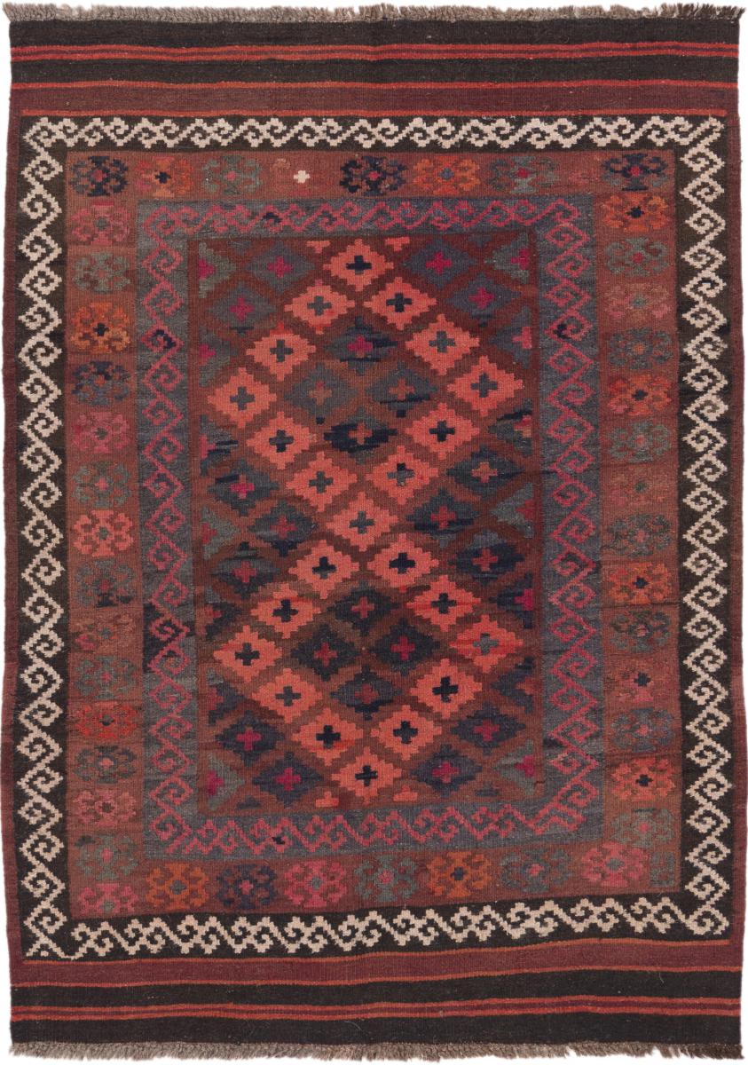 Tappeto Afgano Kilim Afghan Antico 130x95 130x95, Tappeto persiano Tessuto a mano