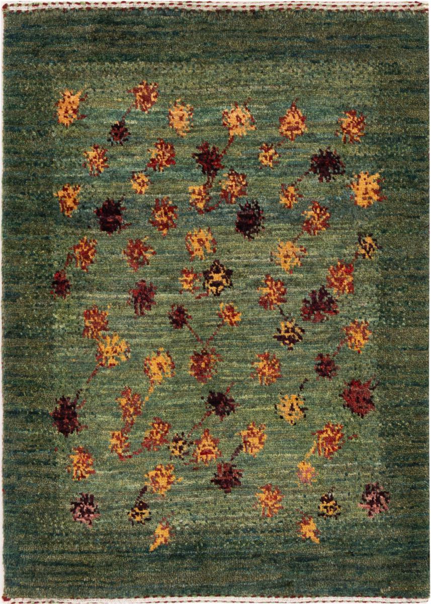 Persisk tæppe Persisk Gabbeh Loribaft Nowbaft 77x56 77x56, Persisk tæppe Knyttet i hånden