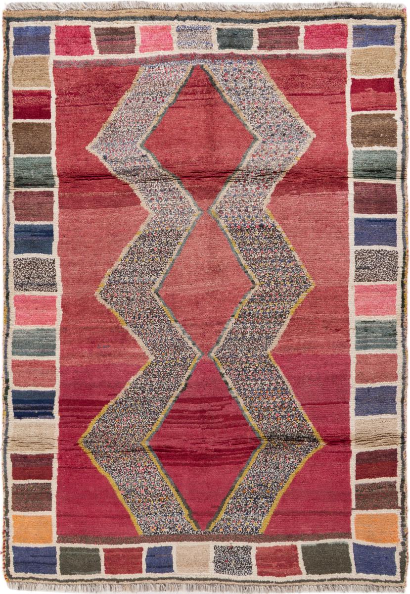 Persian Rug Persian Gabbeh Ghashghai 172x117 172x117, Persian Rug Knotted by hand