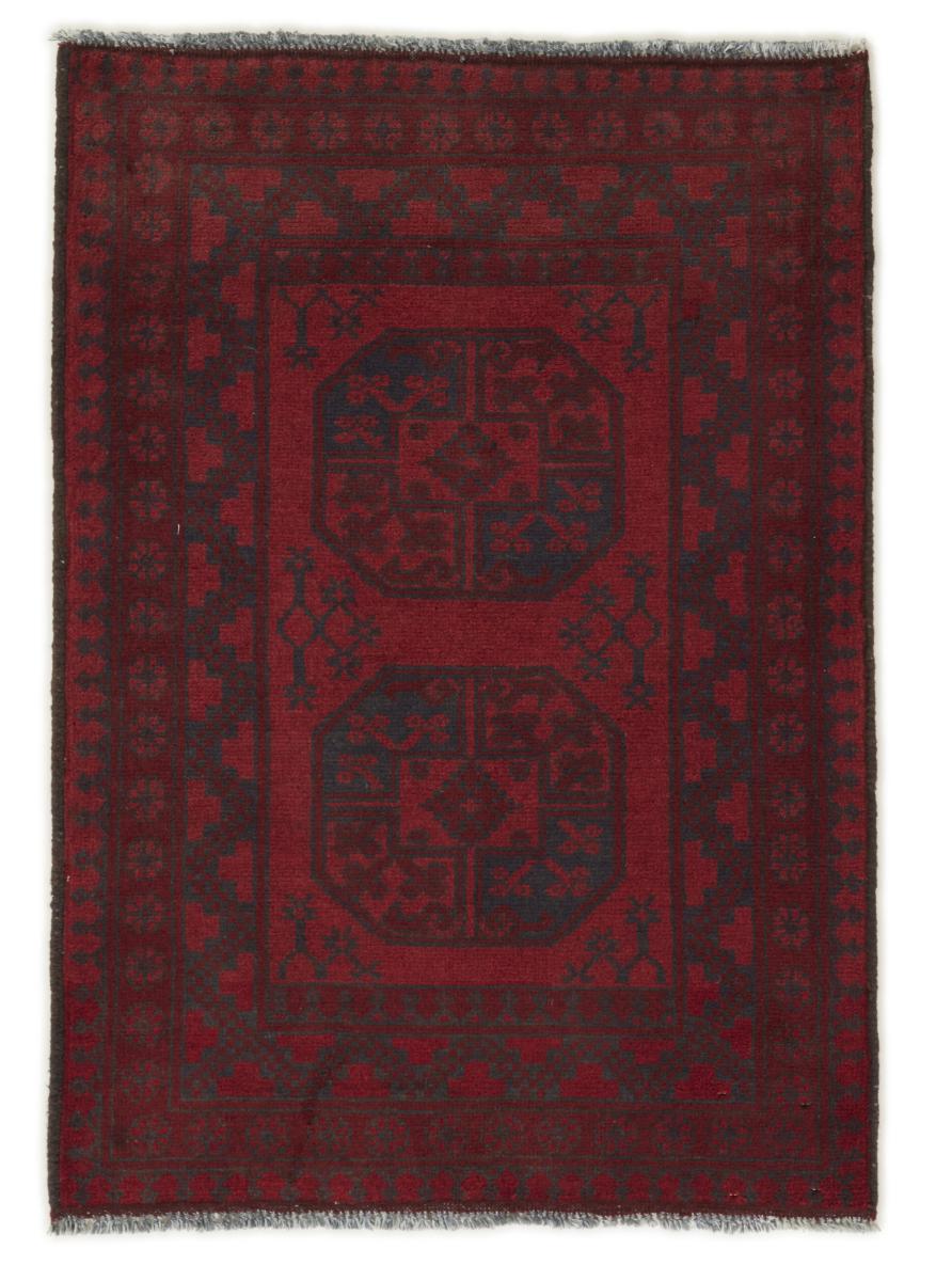 Afghansk tæppe Afghan Akhche 116x82 116x82, Persisk tæppe Knyttet i hånden