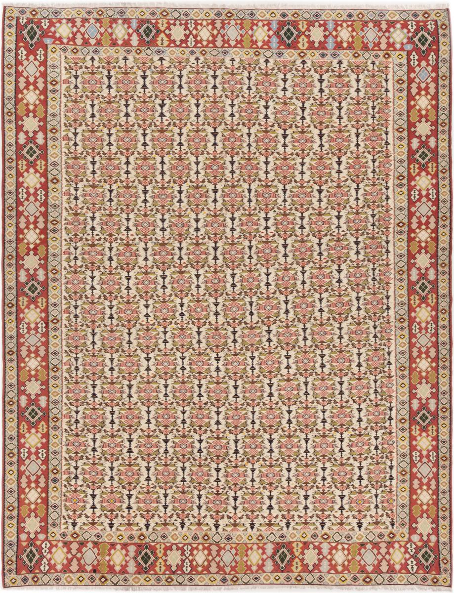 Tapete persa Kilim Senneh 387x302 387x302, Tapete persa Atado à mão