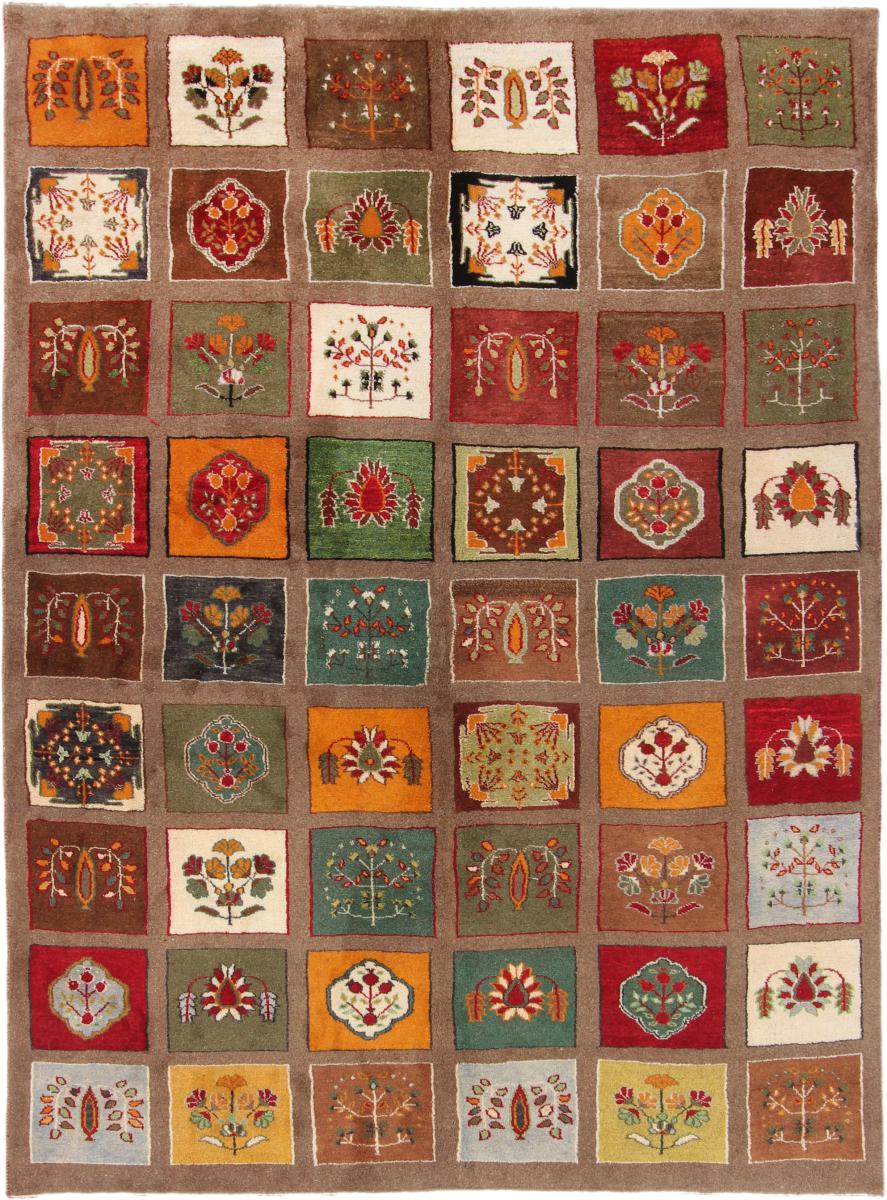 Perzsa szőnyeg Perzsa Gabbeh Loribaft Nature 6'9"x5'1" 6'9"x5'1", Perzsa szőnyeg Kézzel csomózva