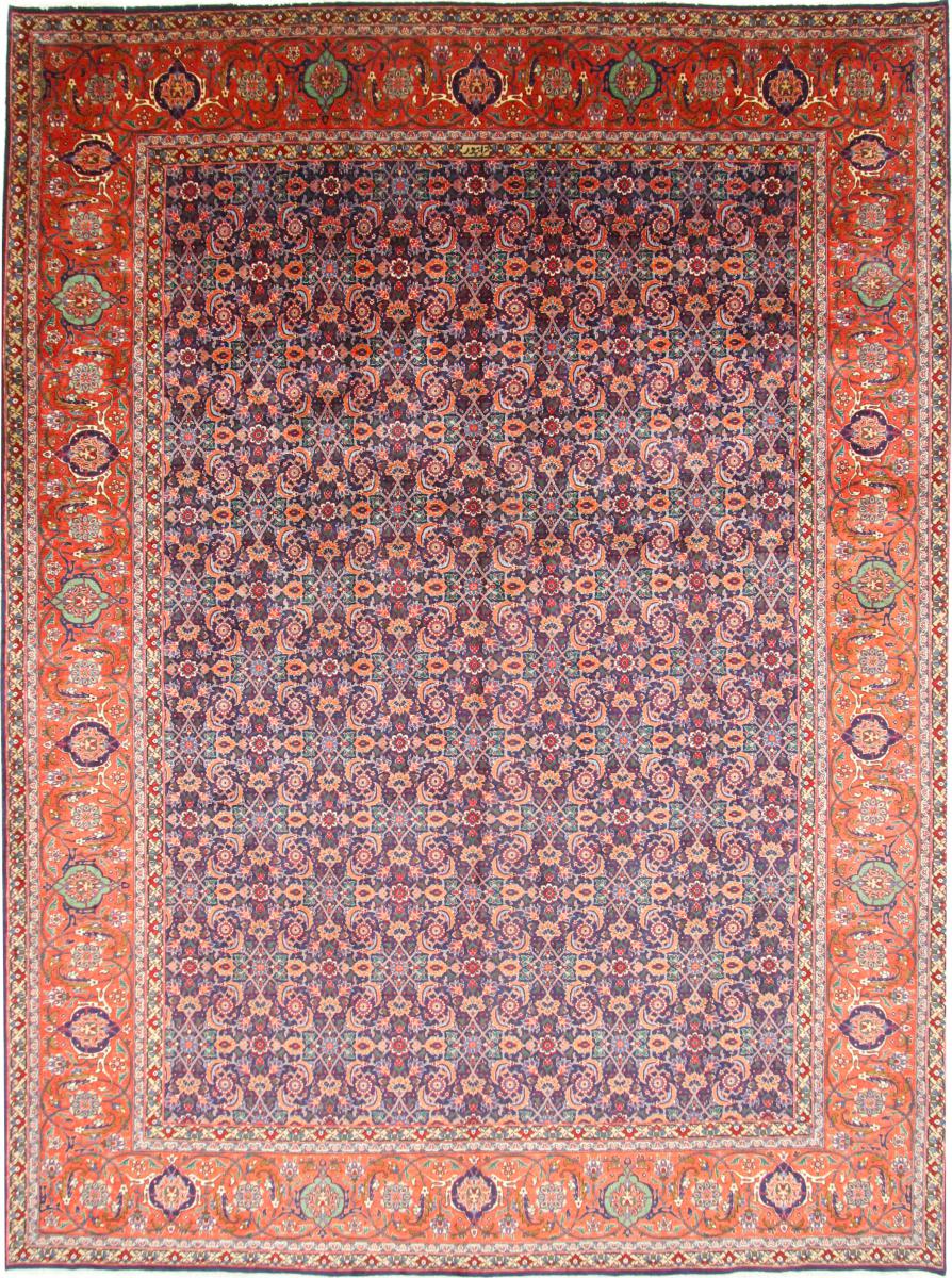 Perský koberec Tabriz 40Raj 372x277 372x277, Perský koberec Ručně vázaný