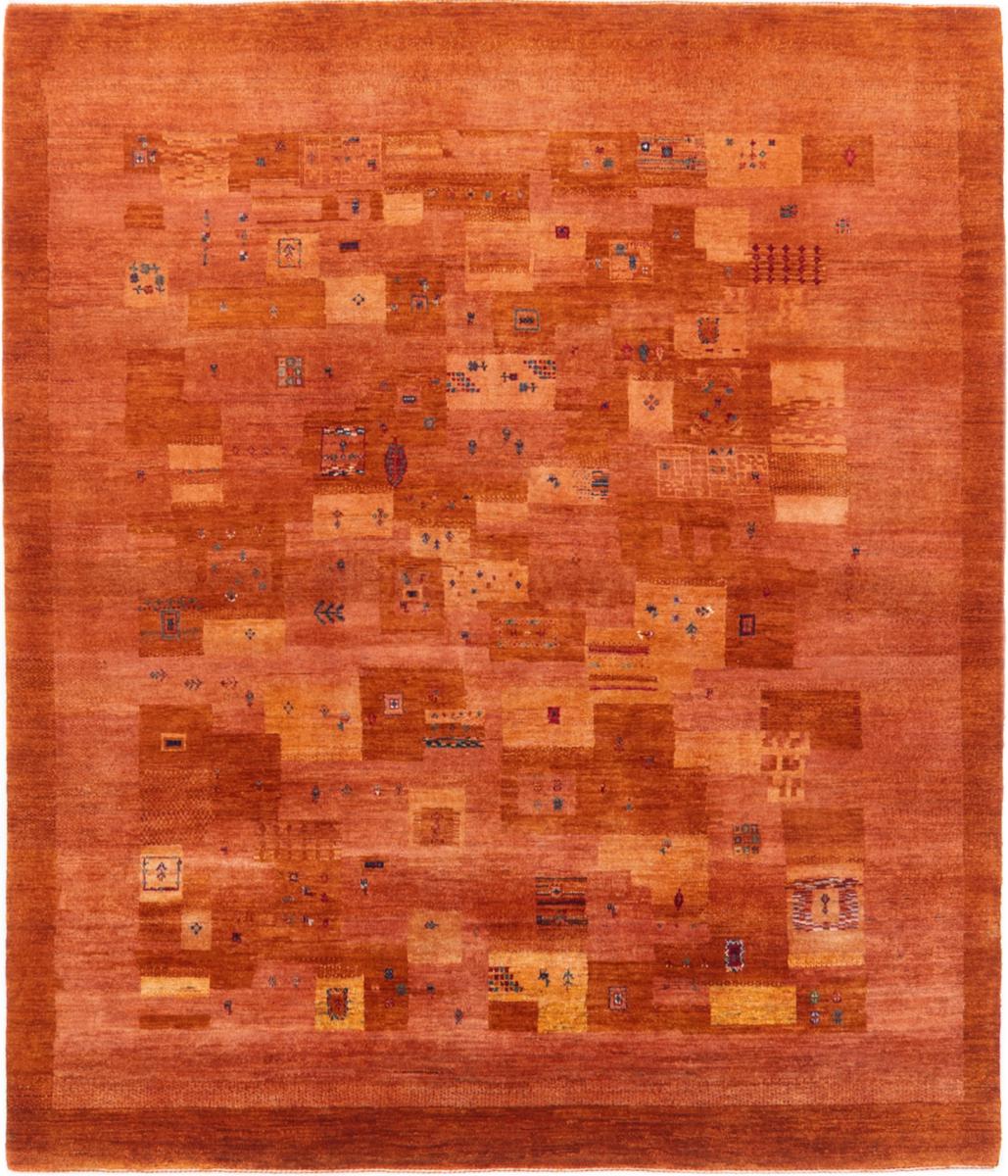 Persisk tæppe Perser Gabbeh Loribaft Essence 230x199 230x199, Persisk tæppe Håndknyttet