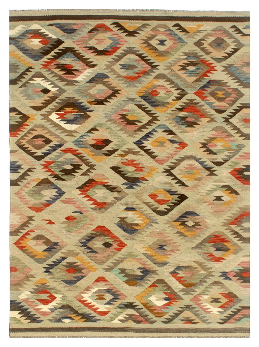 Afghan rug Kilim Afghan Heritage 9'11"x6'8" 9'11"x6'8", Persian Rug Woven by hand
