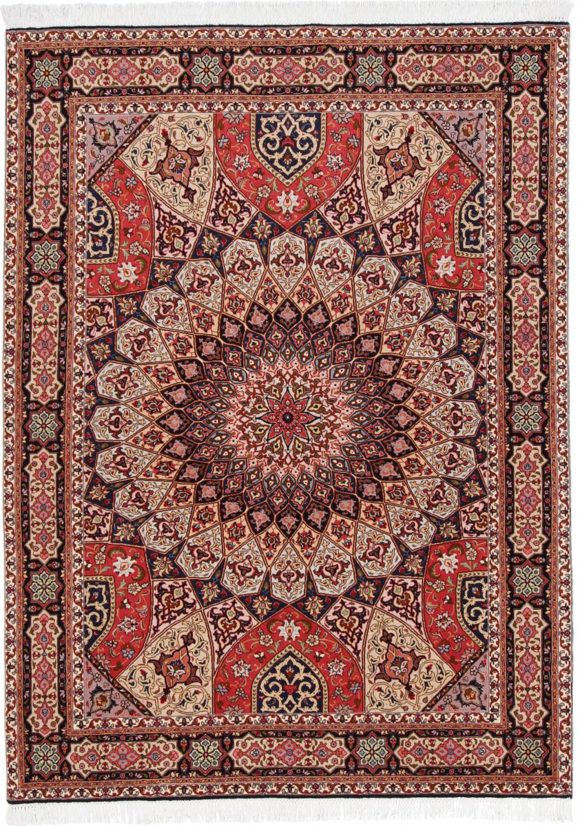 Perzsa szőnyeg Tabriz 50Raj Gombad 216x156 216x156, Perzsa szőnyeg Kézzel csomózva